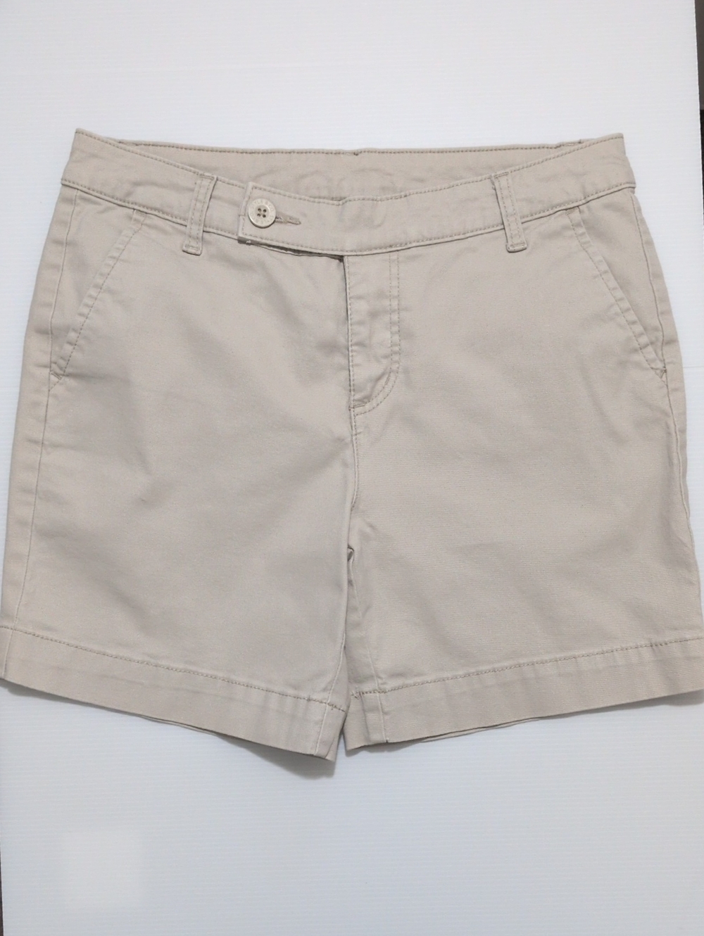 Style & Co. Khaki Mid-Rise Shorts